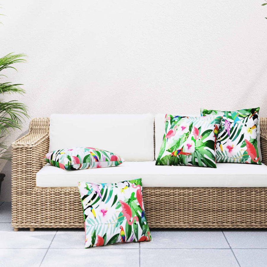 Perne Decorative, 4 Buc., Multicolor, , Textil