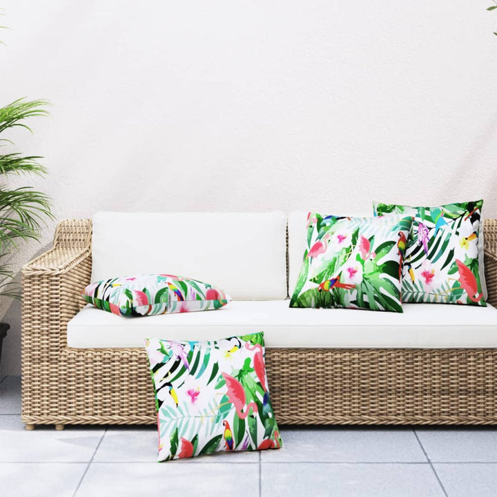 Perne Decorative, 4 Buc., Multicolor, , Textil