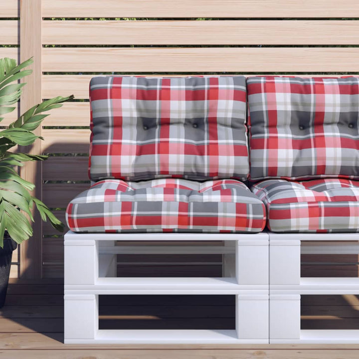 Perne De Paleți, 2 Buc., Model Cu Frunze, Textil