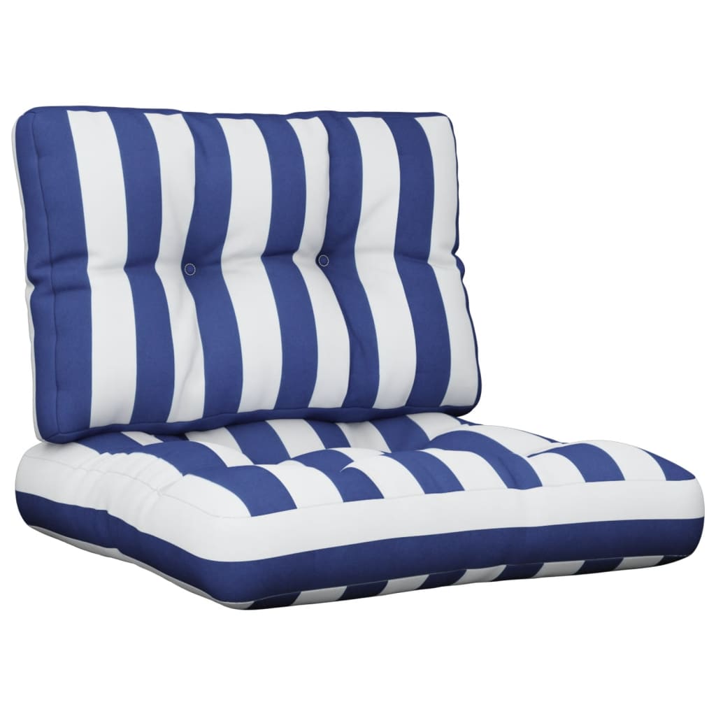 Perne De Paleți, 2 Buc., Model Cu Frunze, Textil