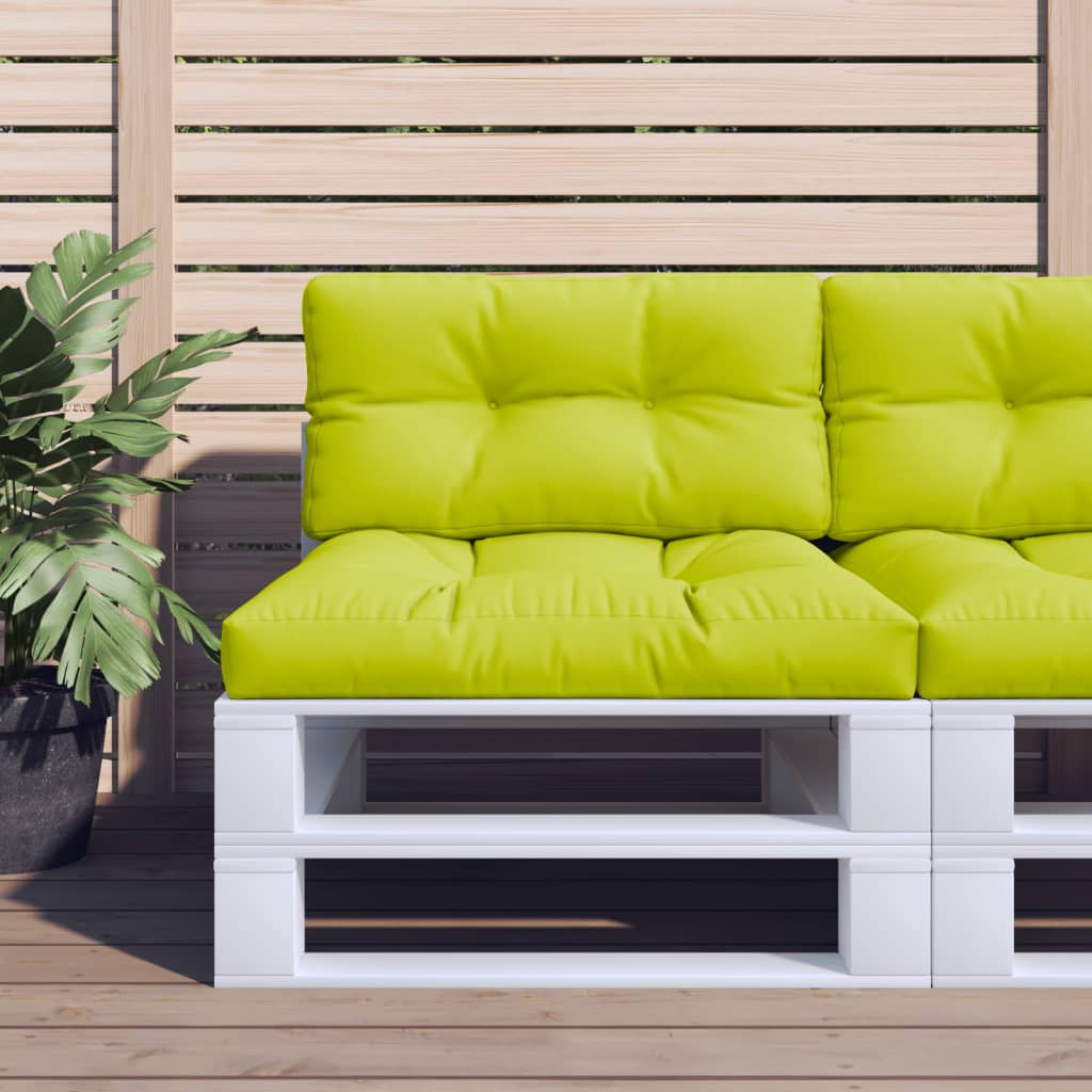 Perne De Paleți, 2 Buc., Model Cu Frunze, Textil