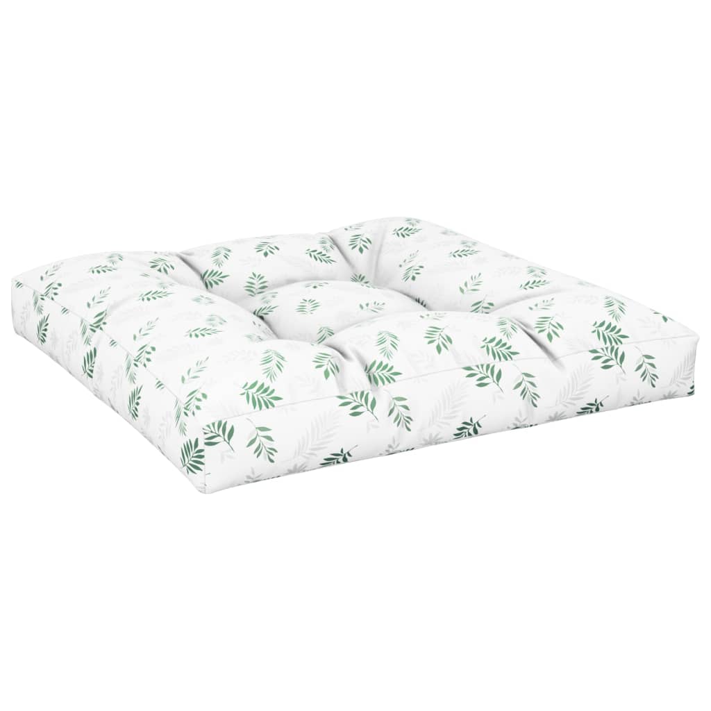 Perne De Paleți, 2 Buc., Model Cu Frunze, Textil