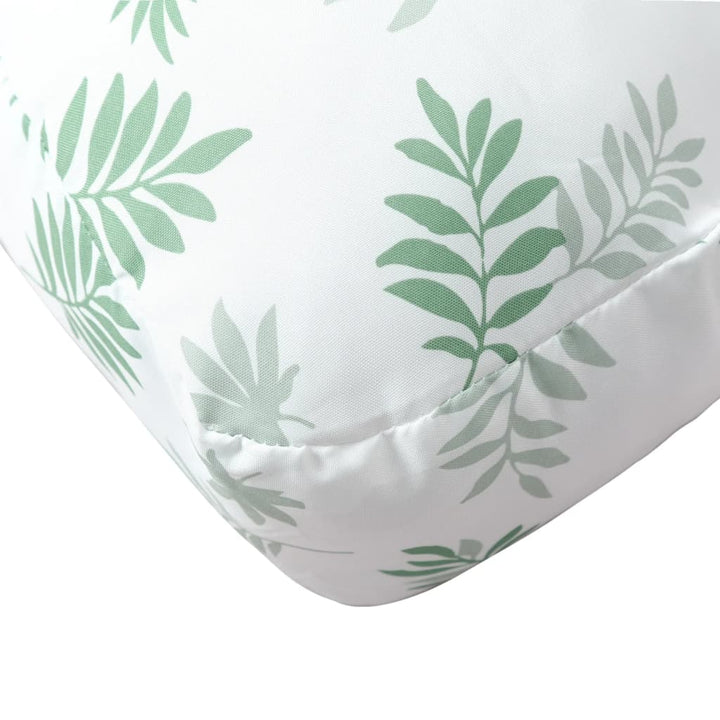 Perne De Paleți, 2 Buc., Model Cu Frunze, Textil