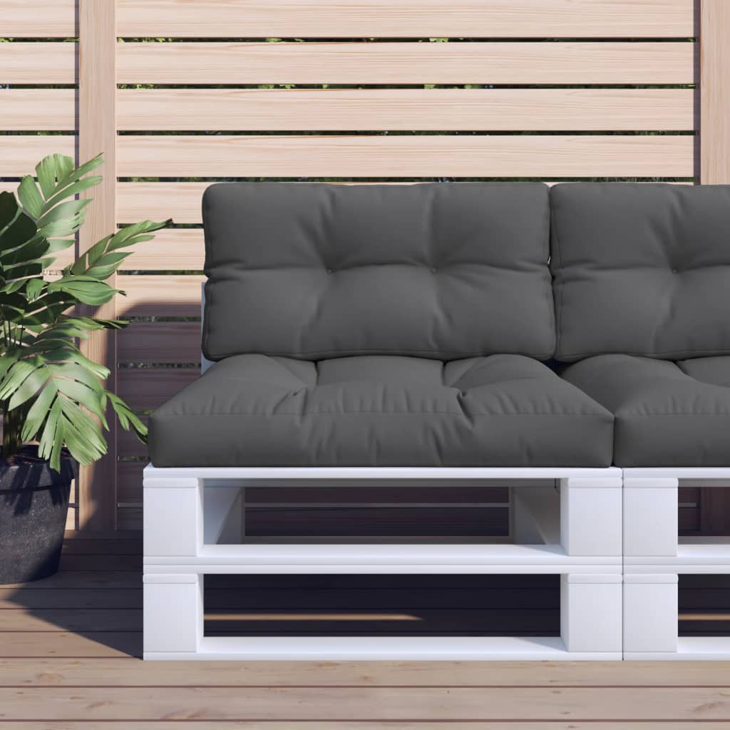 Perne De Paleți, 2 Buc., Model Cu Frunze, Textil