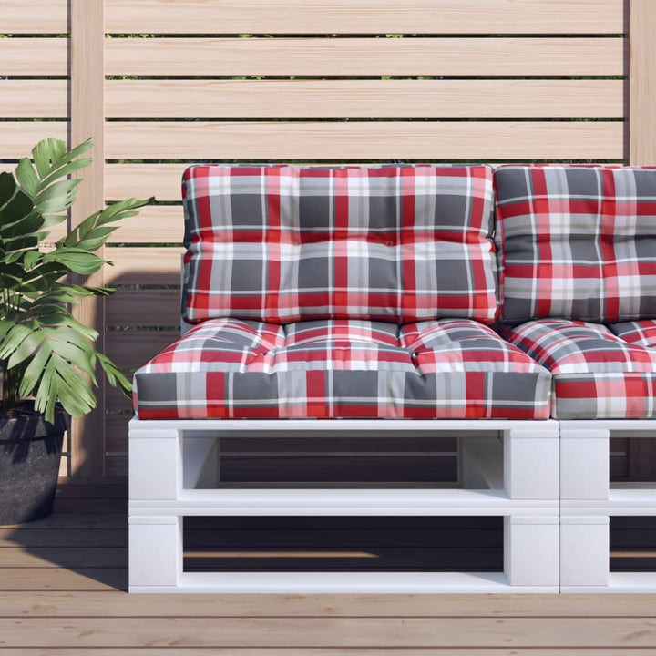 Perne De Paleți, 2 Buc., Model Cu Frunze, Textil