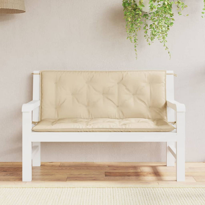 Perne Bancă De Grădină 2Buc. 150X50X7Cm Textil Oxford