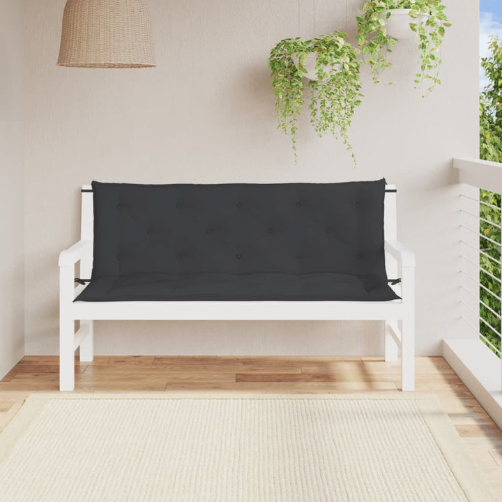 Perne Bancă De Grădină 2Buc. 150X50X7Cm Textil Oxford