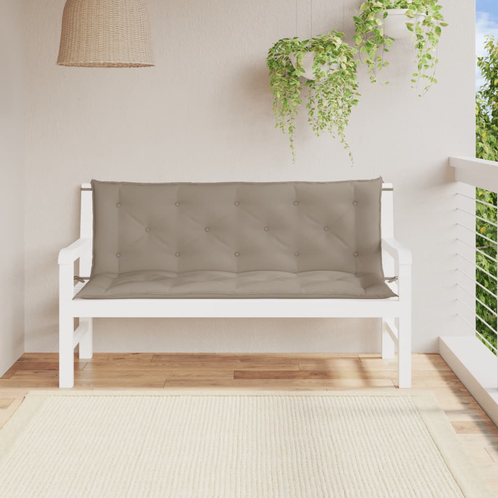 Perne Bancă De Grădină 2Buc. 150X50X7Cm Textil Oxford