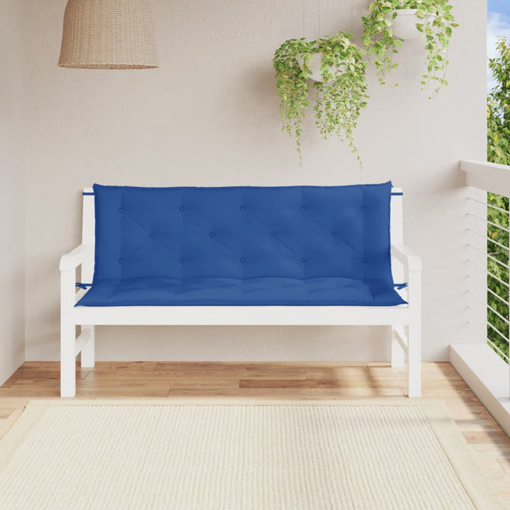 Perne Bancă De Grădină 2Buc. 150X50X7Cm Textil Oxford