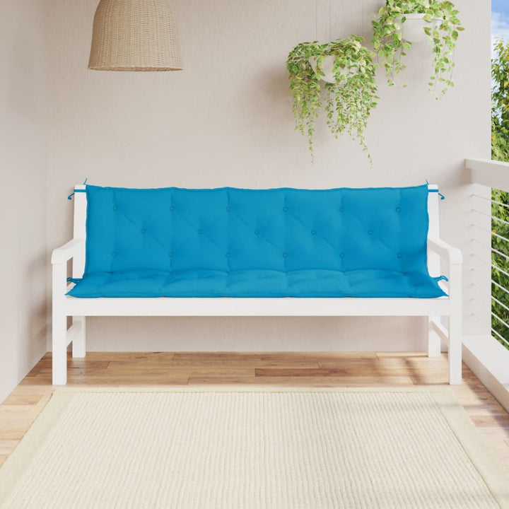 Perne Bancă De Grădină 2Buc. 150X50X7Cm Textil Oxford