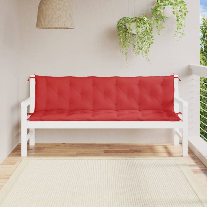 Perne Bancă De Grădină 2Buc. 150X50X7Cm Textil Oxford