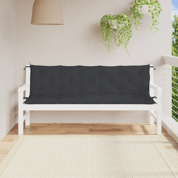 Perne Bancă De Grădină 2Buc. 150X50X7Cm Textil Oxford