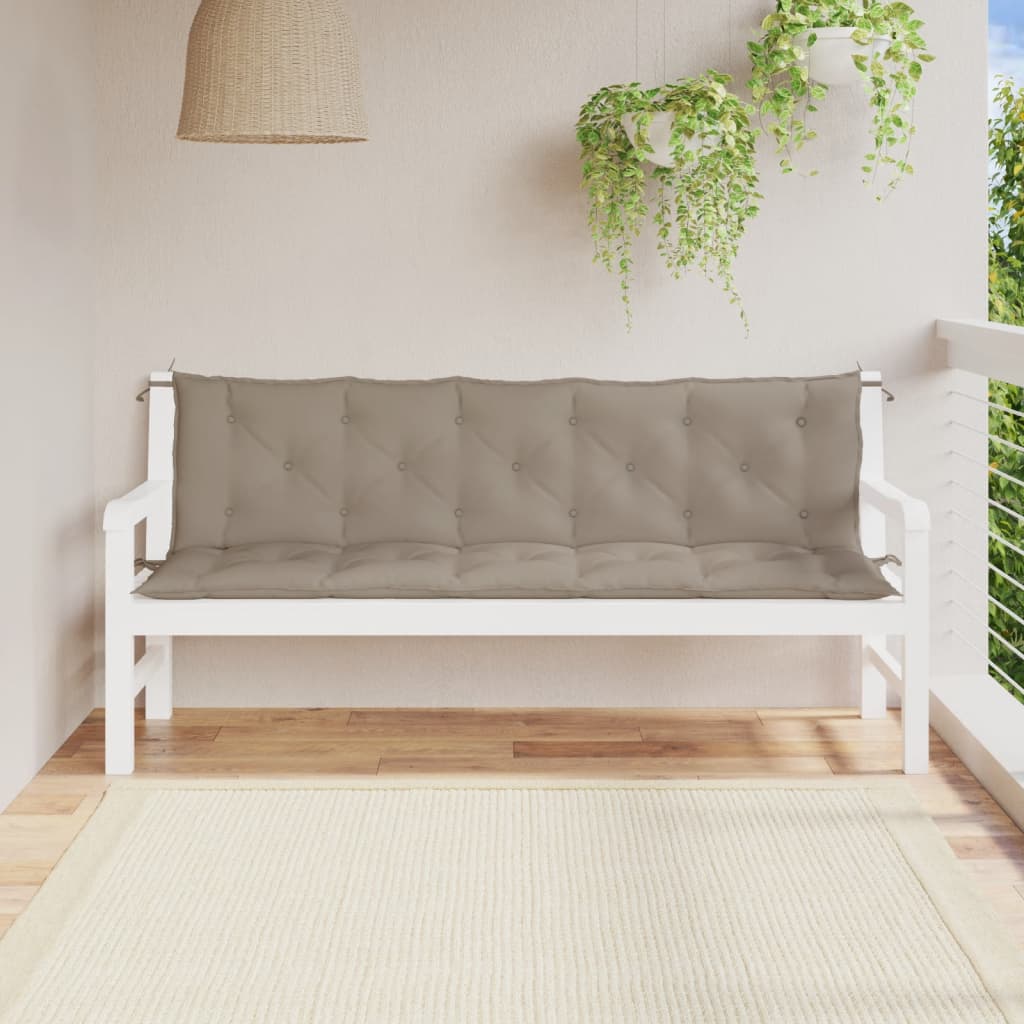 Perne Bancă De Grădină 2Buc. 150X50X7Cm Textil Oxford