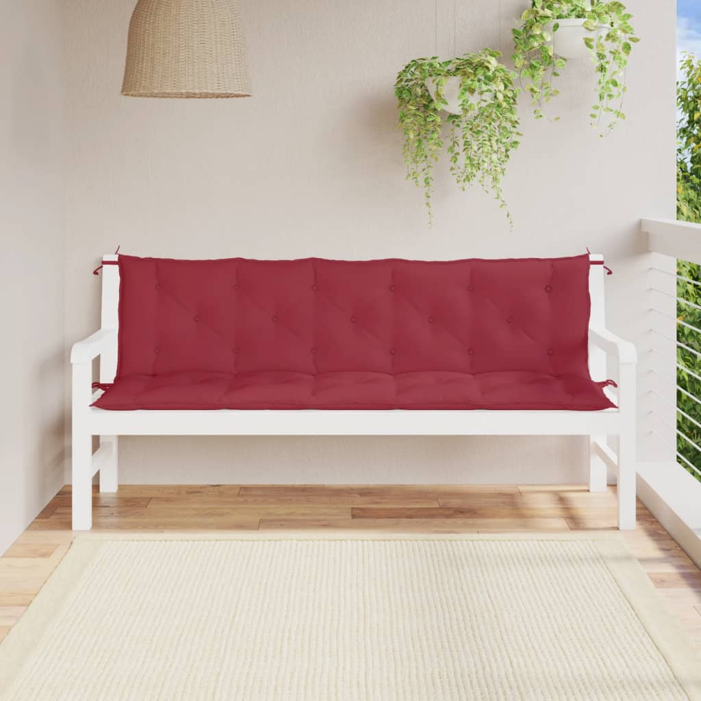 Perne Bancă De Grădină 2Buc. 150X50X7Cm Textil Oxford