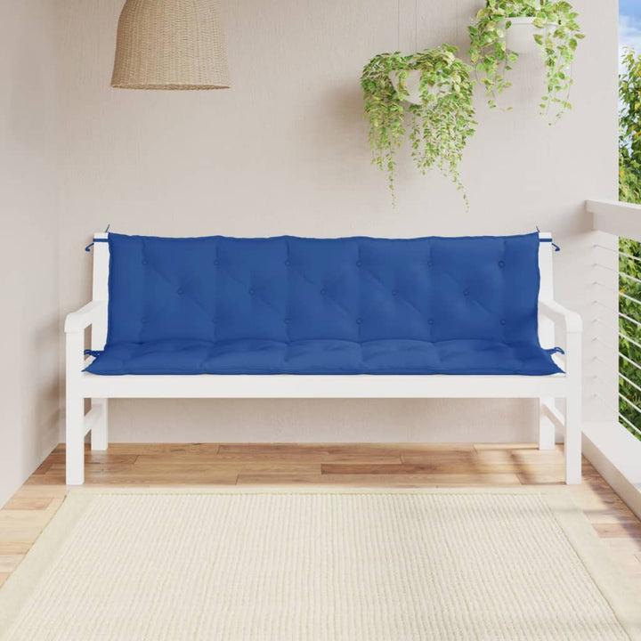Perne Bancă De Grădină 2Buc. 150X50X7Cm Textil Oxford