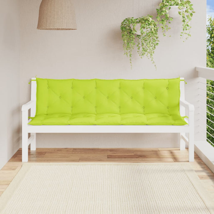 Perne Bancă De Grădină 2Buc. 150X50X7Cm Textil Oxford