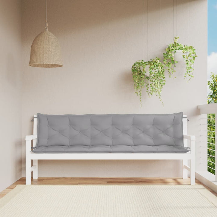Perne Bancă De Grădină 2Buc. 150X50X7Cm Textil Oxford