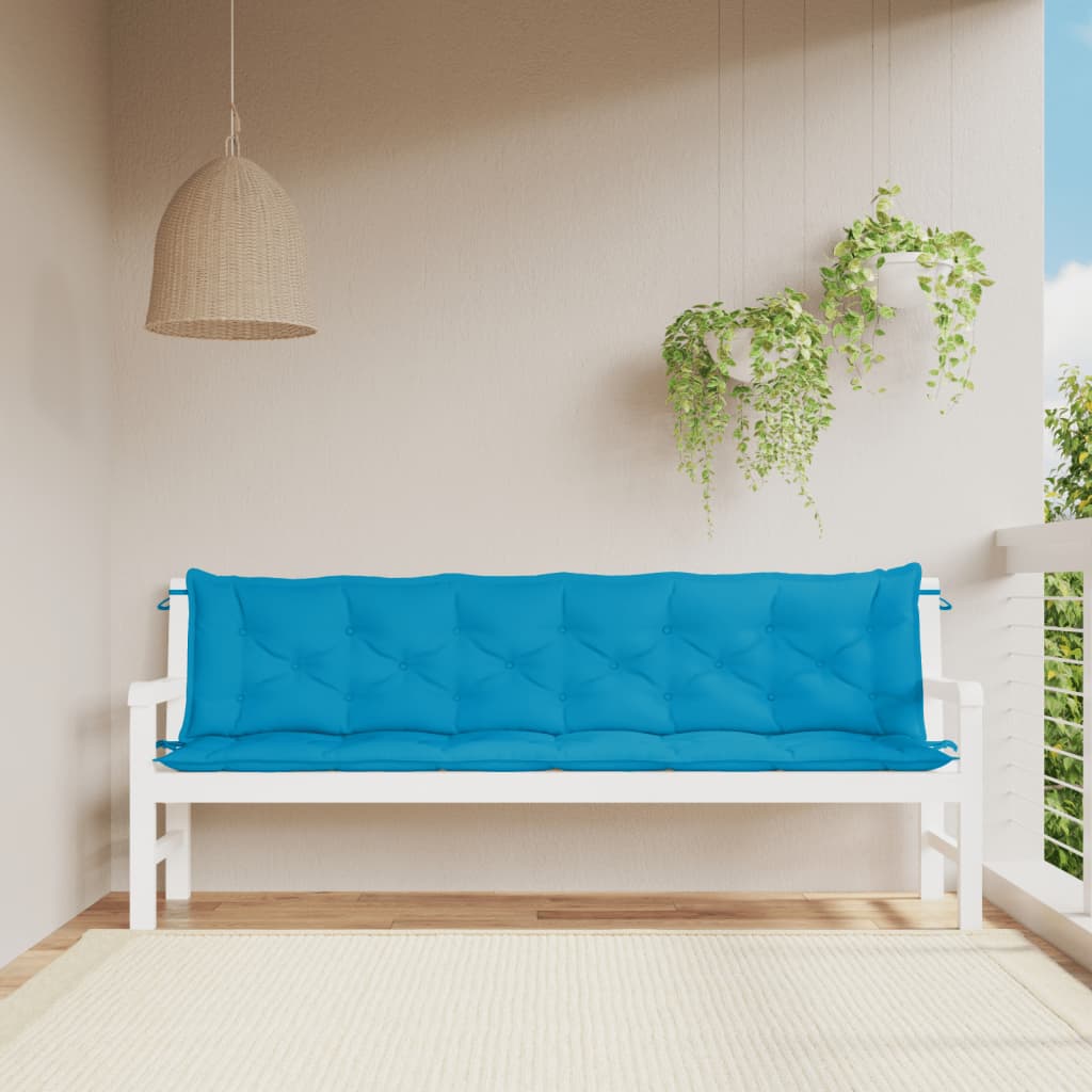 Perne Bancă De Grădină 2Buc. 150X50X7Cm Textil Oxford