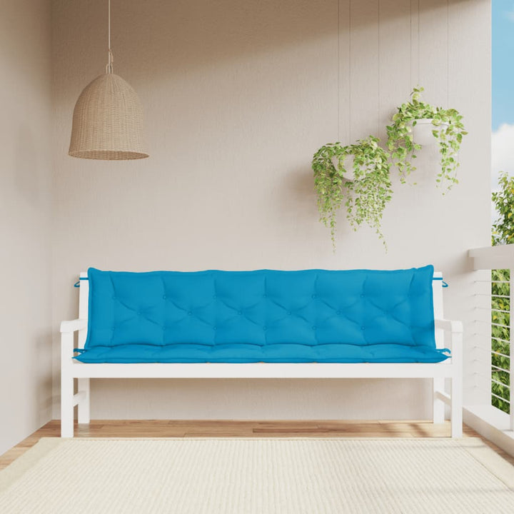 Perne Bancă De Grădină 2Buc. 150X50X7Cm Textil Oxford