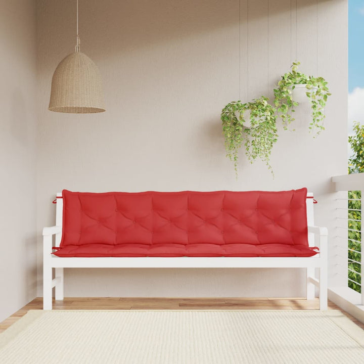 Perne Bancă De Grădină 2Buc. 150X50X7Cm Textil Oxford