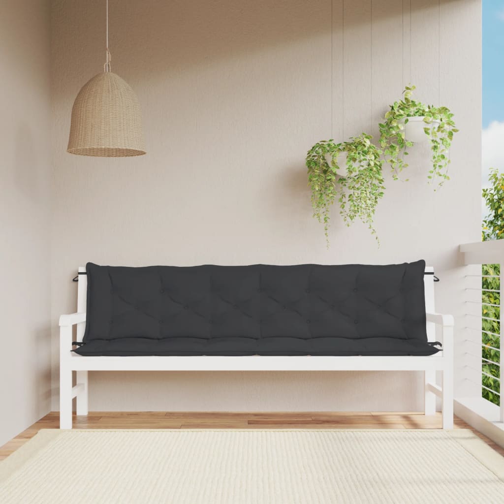 Perne Bancă De Grădină 2Buc. 150X50X7Cm Textil Oxford