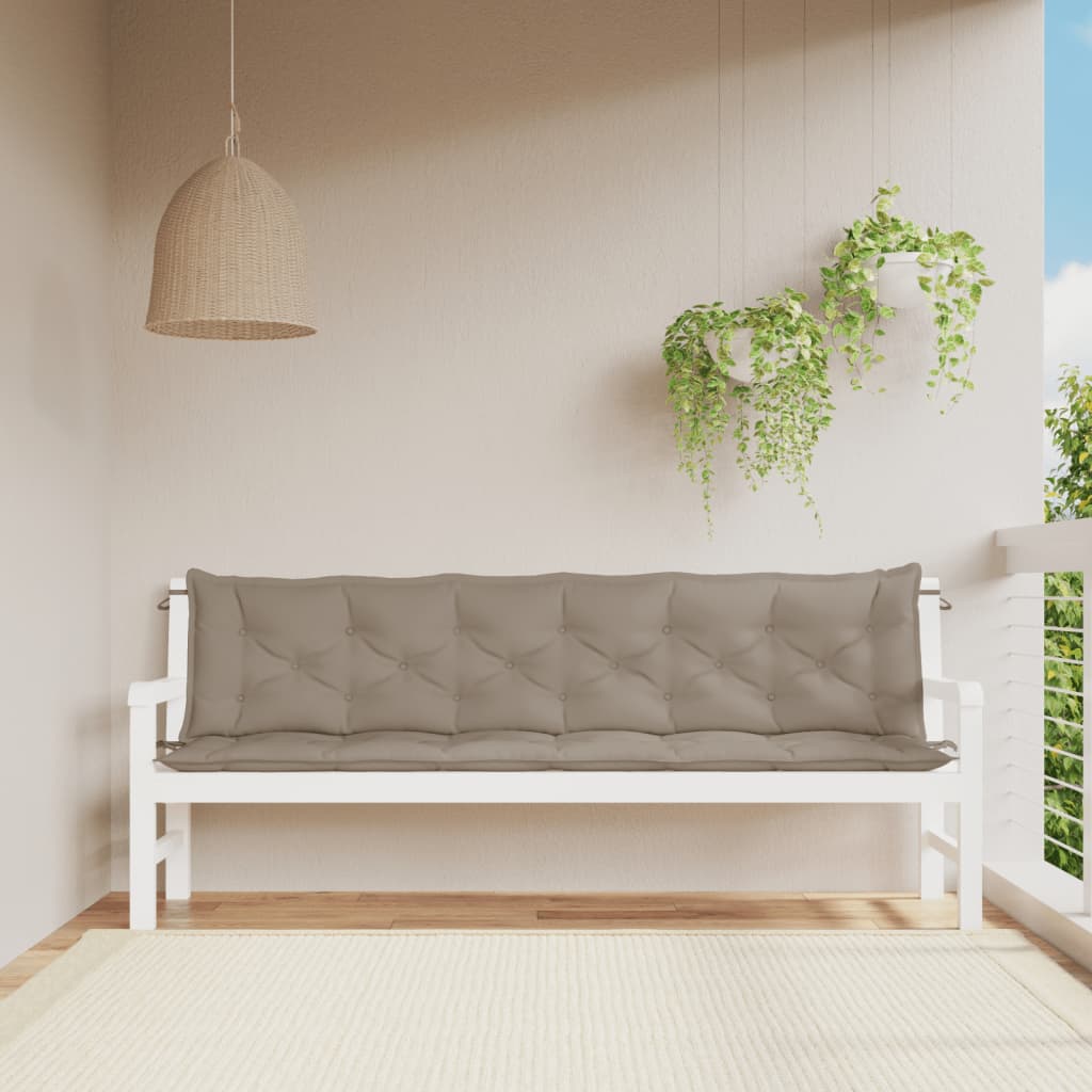 Perne Bancă De Grădină 2Buc. 150X50X7Cm Textil Oxford