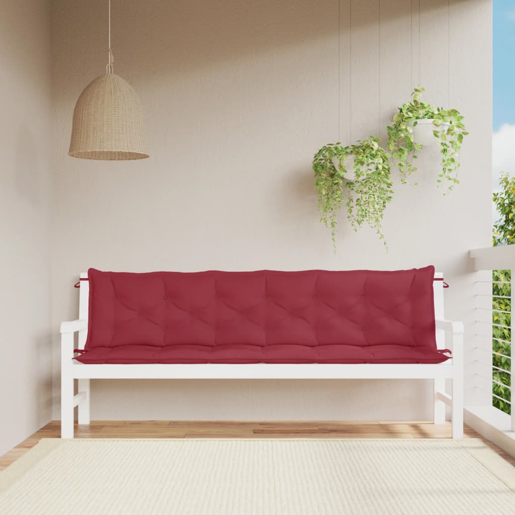 Perne Bancă De Grădină 2Buc. 150X50X7Cm Textil Oxford