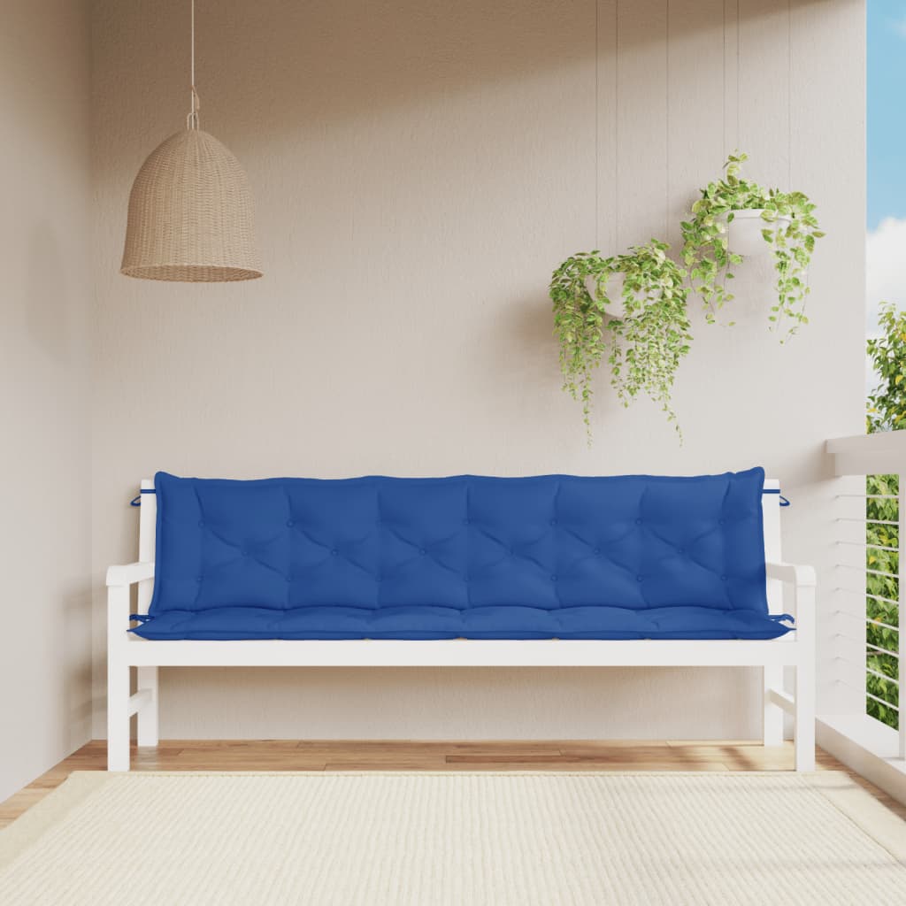 Perne Bancă De Grădină 2Buc. 150X50X7Cm Textil Oxford