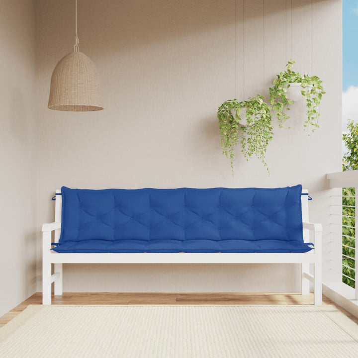 Perne Bancă De Grădină 2Buc. 150X50X7Cm Textil Oxford