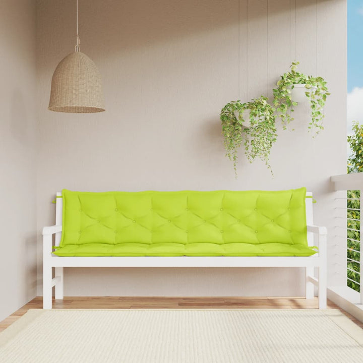 Perne Bancă De Grădină 2Buc. 150X50X7Cm Textil Oxford