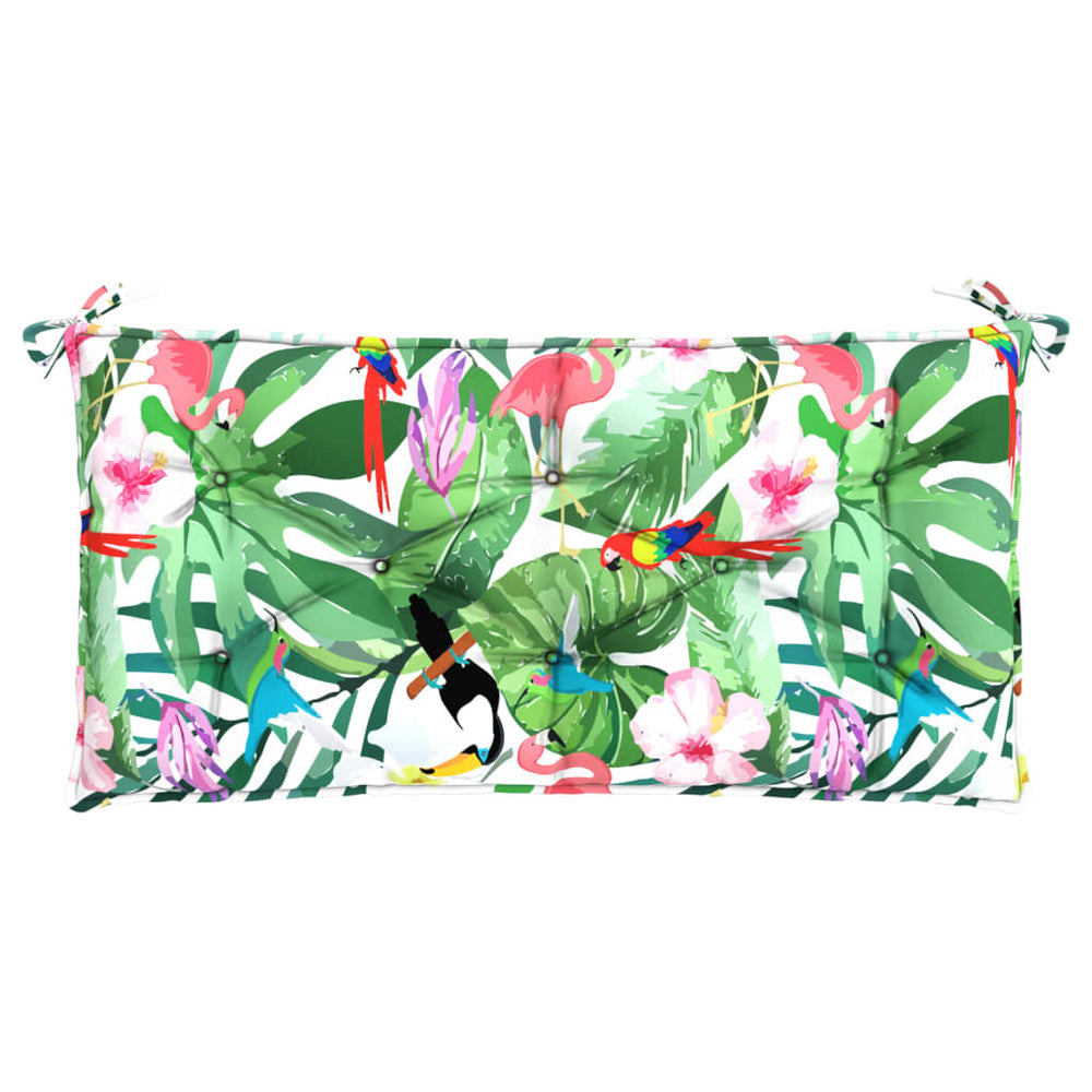 Pernă Pentru Bancă De Grădină, Multicolor,110X50X7 Cm, Textil