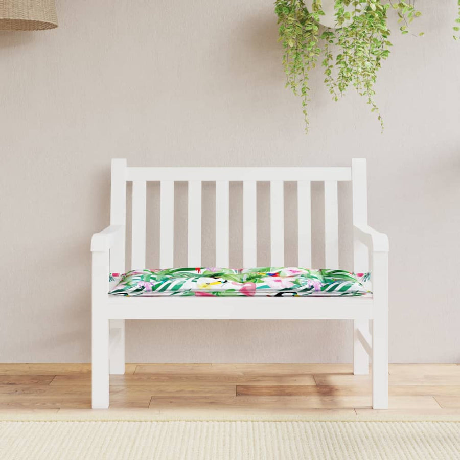 Pernă Pentru Bancă De Grădină, Multicolor,110X50X7 Cm, Textil