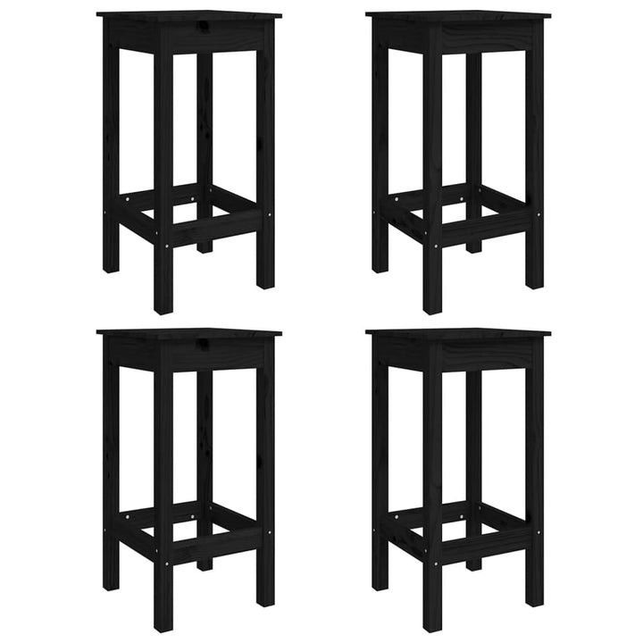 Set Mobilier Bar De Grădină, 5 Piese, , Lemn Masiv De Pin