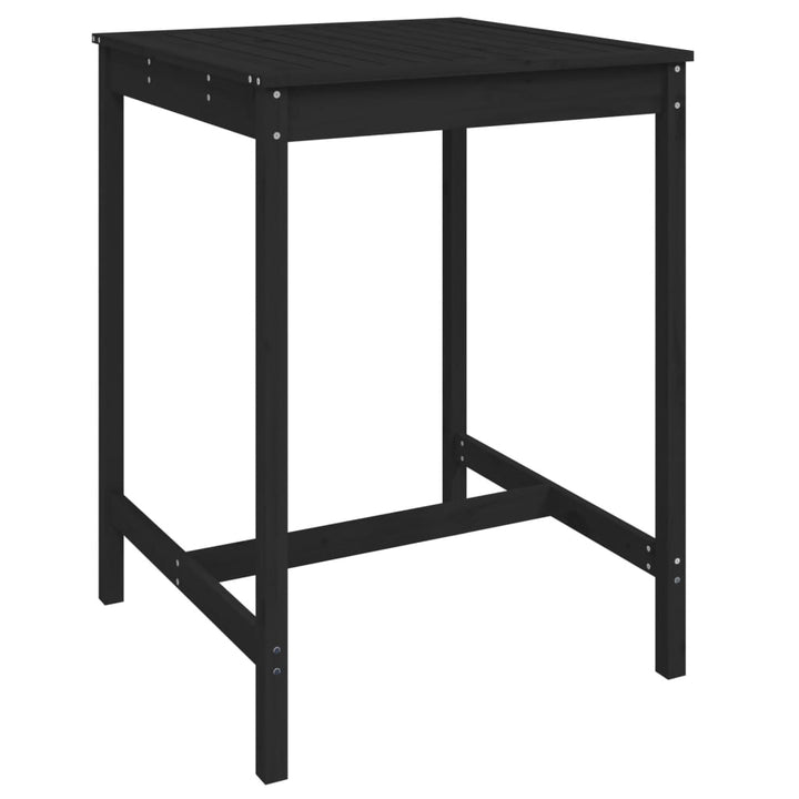 Set Mobilier Bar De Grădină, 5 Piese, , Lemn Masiv De Pin