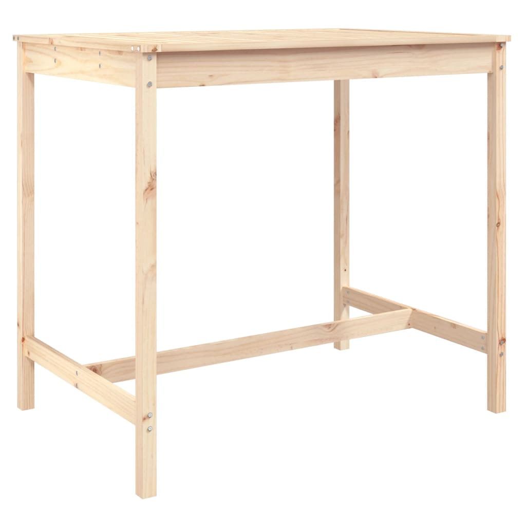 Set Mobilier De Bar Pentru Grădină, 5 Piese, Lemn Masiv De Pin