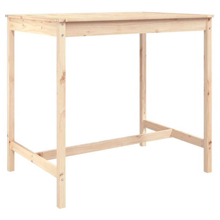 Set Mobilier De Bar Pentru Grădină, 5 Piese, Lemn Masiv De Pin