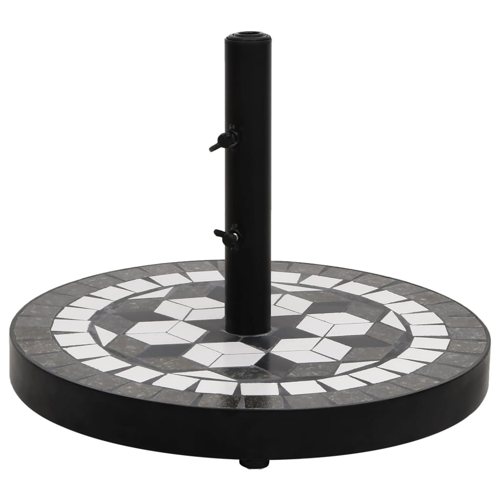 Suport Umbrelă De Soare, Negru Și Alb, , 12 Kg