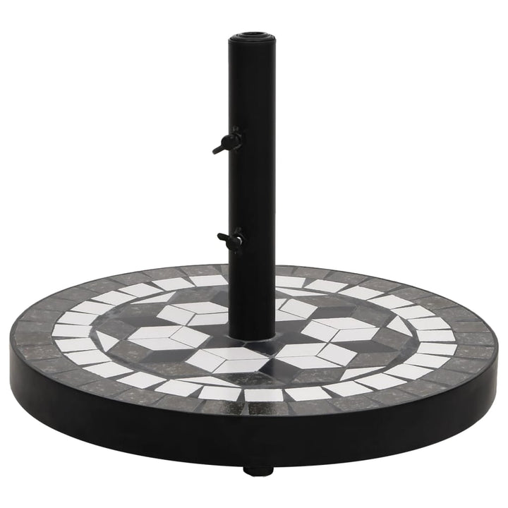 Suport Umbrelă De Soare, Negru Și Alb, , 12 Kg