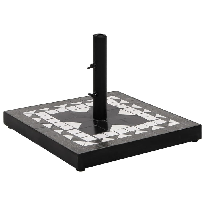 Suport Umbrelă De Soare, Negru Și Alb, , 12 Kg