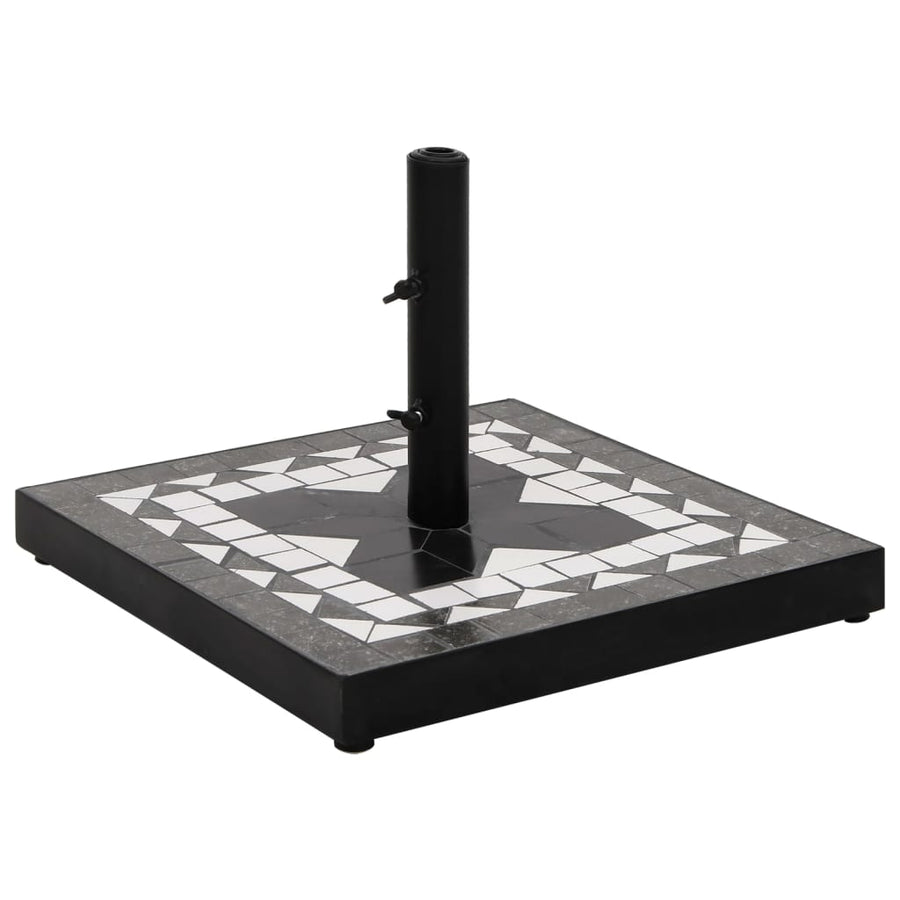 Suport Umbrelă De Soare, Negru Și Alb, , 12 Kg