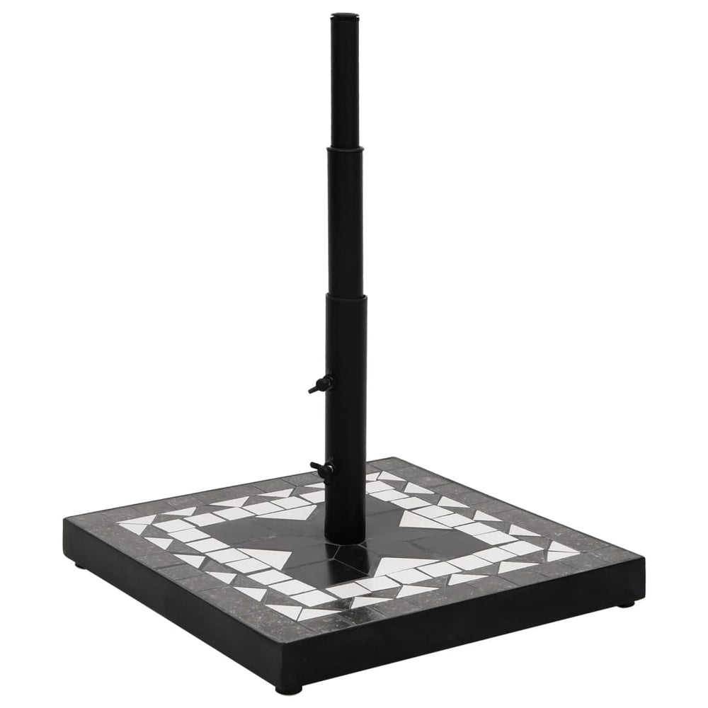 Suport Umbrelă De Soare, Negru Și Alb, , 12 Kg