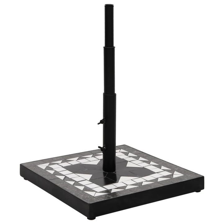 Suport Umbrelă De Soare, Negru Și Alb, , 12 Kg