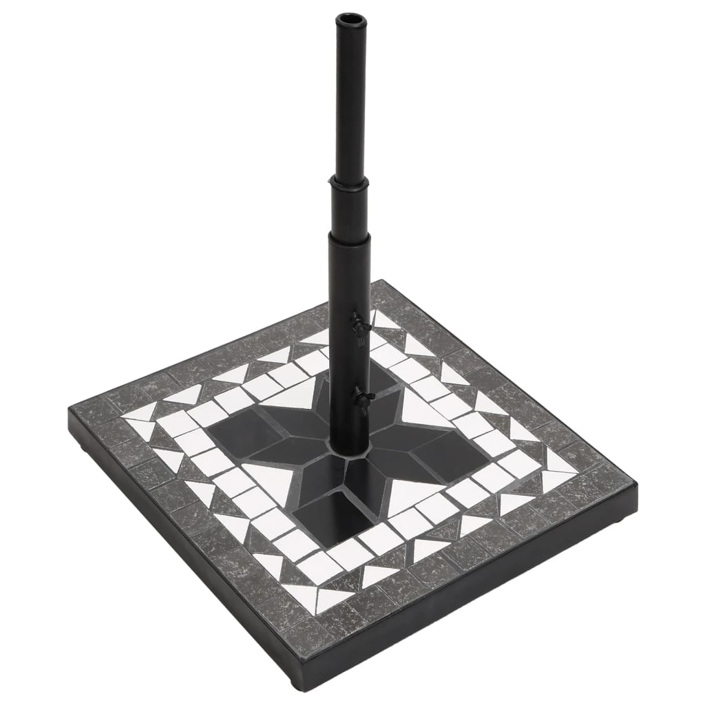 Suport Umbrelă De Soare, Negru Și Alb, , 12 Kg