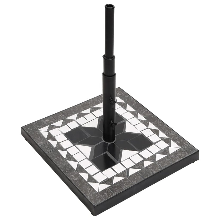 Suport Umbrelă De Soare, Negru Și Alb, , 12 Kg