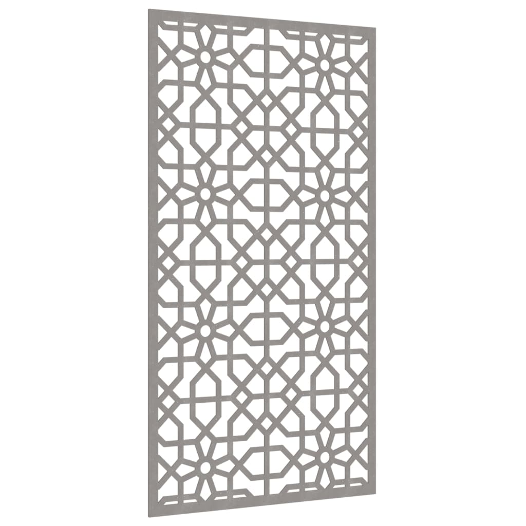 Decor Perete De Grădină 105X55 Cm Design Maur Oțel Corten