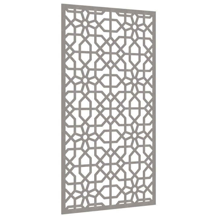 Decor Perete De Grădină 105X55 Cm Design Maur Oțel Corten