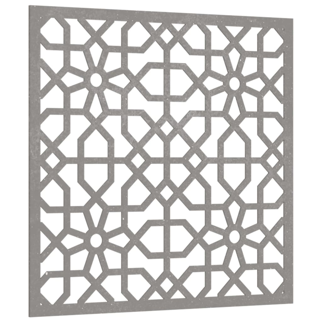 Decor Perete De Grădină 55X55 Cm, Design Maur, Oțel Corten