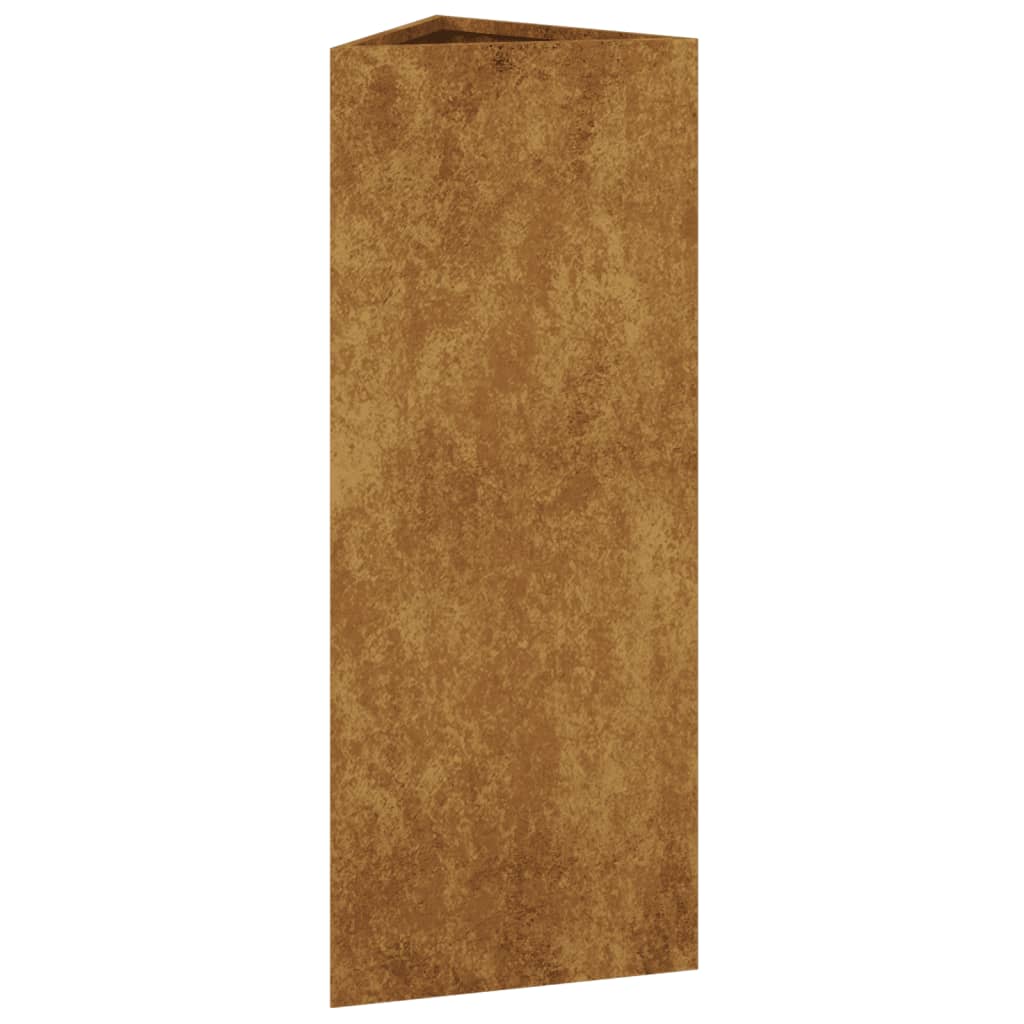 Jardinieră De Grădină, 30X26X75 Cm, Oțel Corten