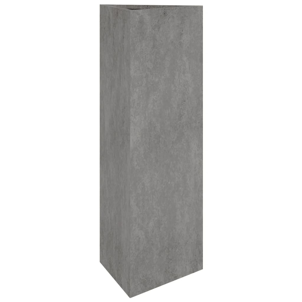 Jardinieră De Grădină, 30X26X75 Cm, Oțel Corten