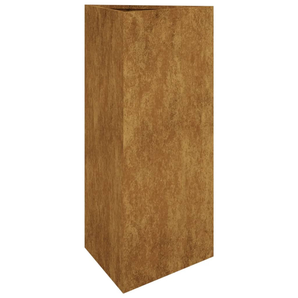 Jardinieră De Grădină, 40X34,5X75 Cm, Oțel Corten